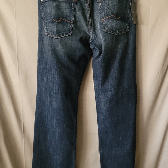 7 For All Mankind Relaxed Men's Bkue Jeans 33×34 - Picture 7 of 15